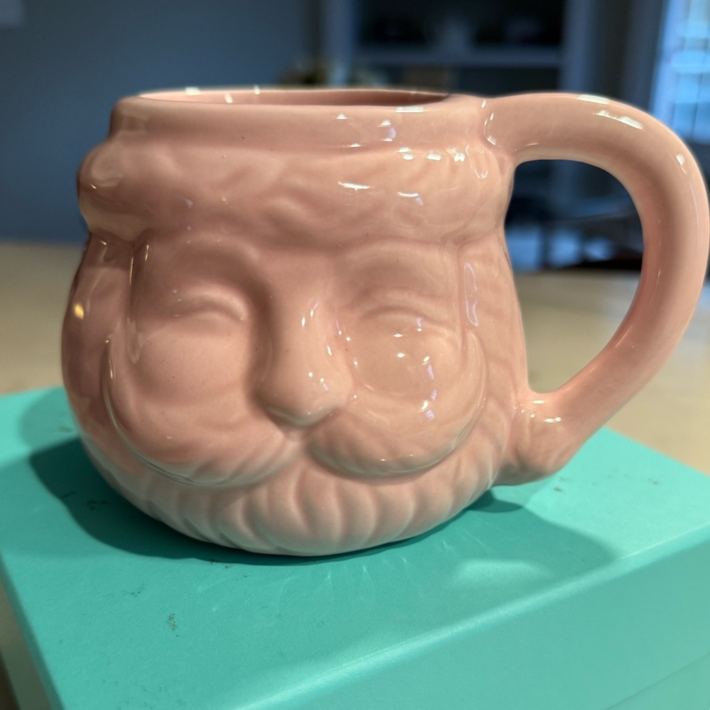Pink Santa Mug